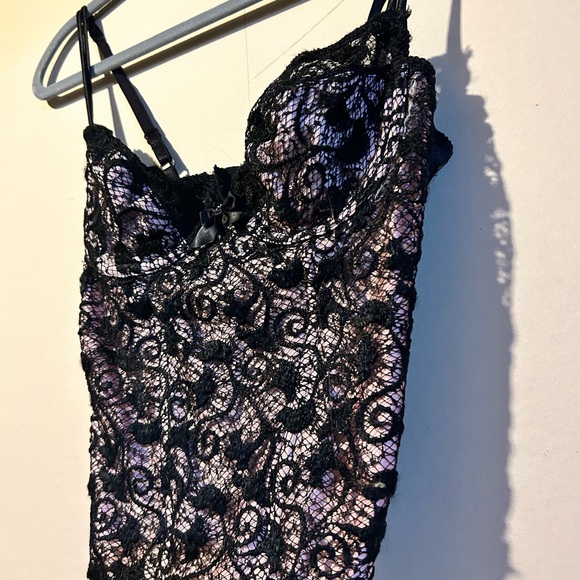 🎱Vintage black lace corset - Picture 4 of 5